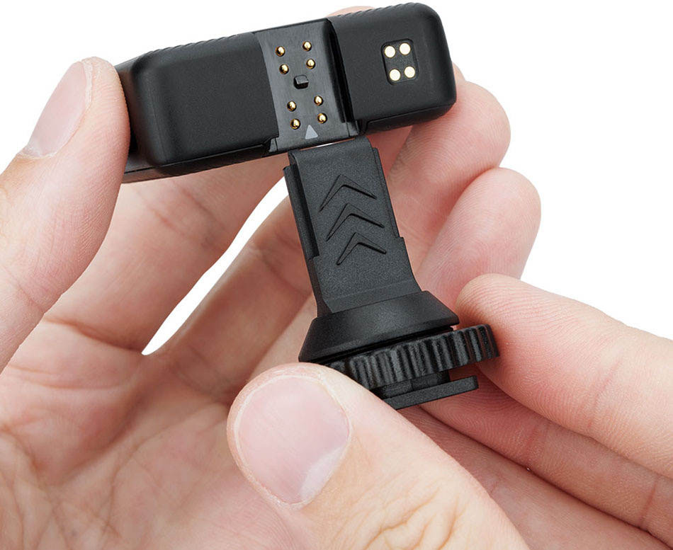 Адаптер для установки ресивера DJI Mic в горячий башмак камеры и штативы 1/4-20