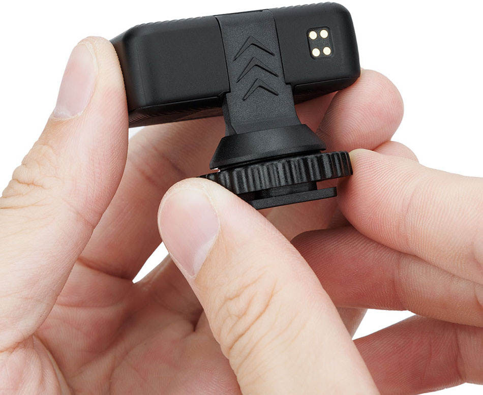 Адаптер для установки ресивера DJI Mic в горячий башмак камеры и штативы 1/4-20