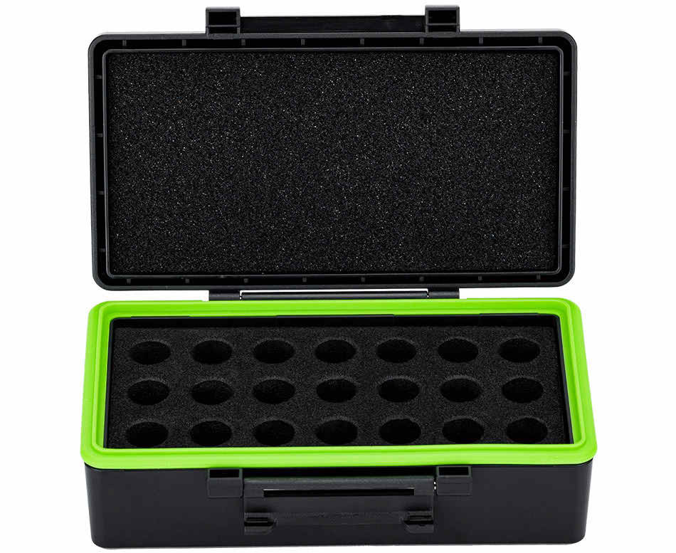 Защитный бокс на двадцать одну батарею типа 23A / VA23GA / A23 / MN21 / V23GA / 27A / VA27GA / A2 / MN2 / V27GA