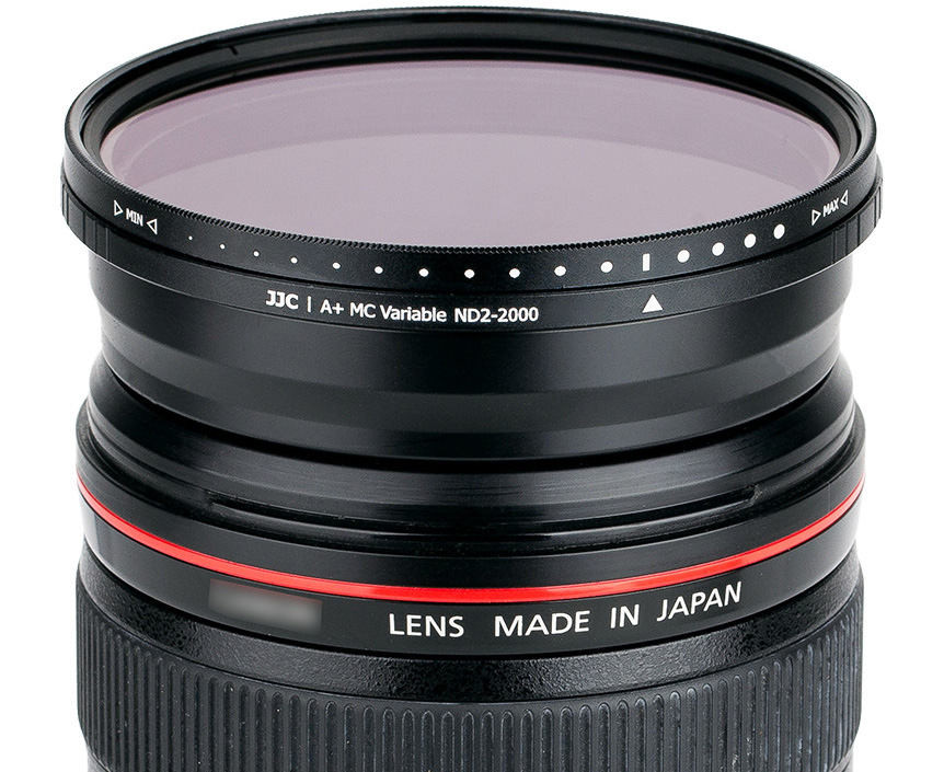 Светофильтр с переменной плотностью 58 мм Variable ND2-ND2000 Ultra Slim