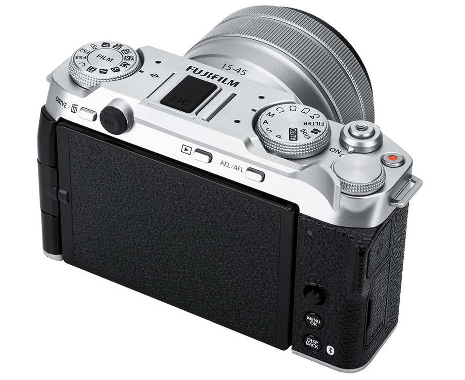 Дополнительный хват для Fujifilm X-M5 (серебристый цвет)