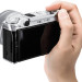 Дополнительный хват для Fujifilm X-M5 (серебристый цвет)