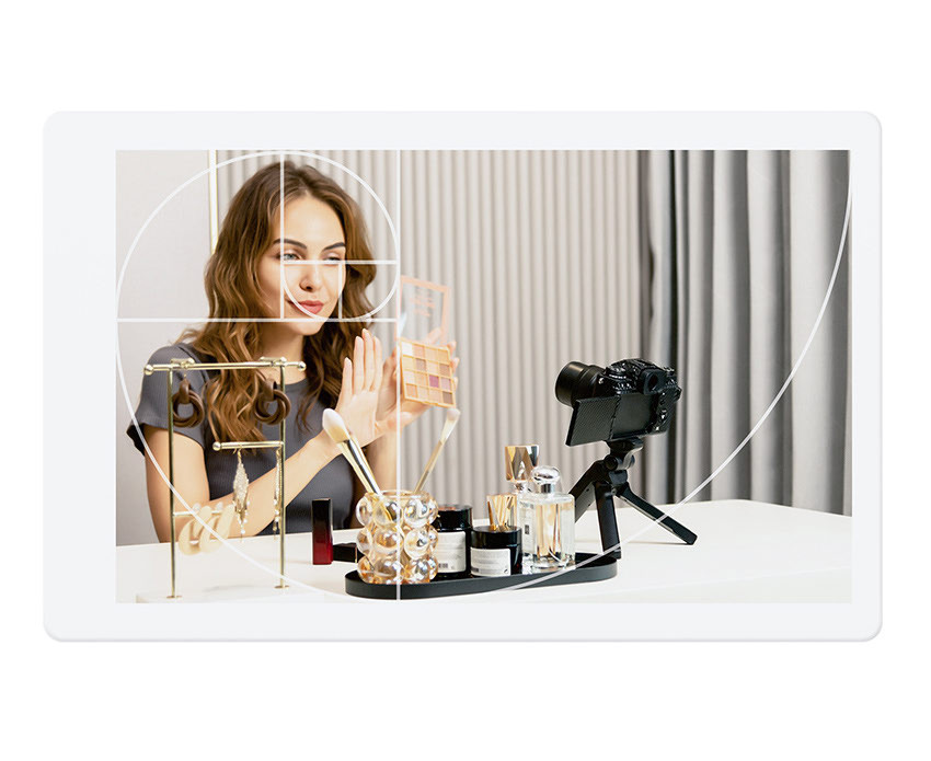 Набор шаблонов композиций для видоискателя