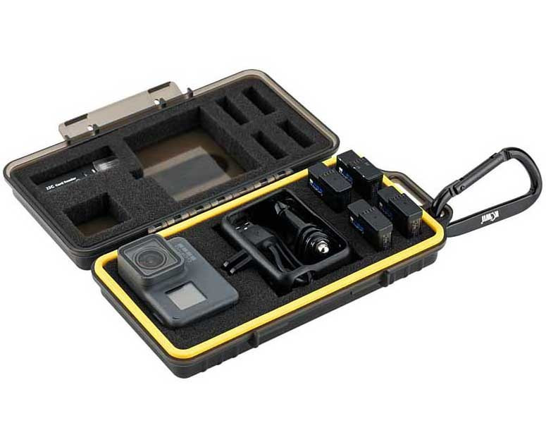 Универсальный защитный футляр для экшн камер, аккумуляторов, карт памяти и др.