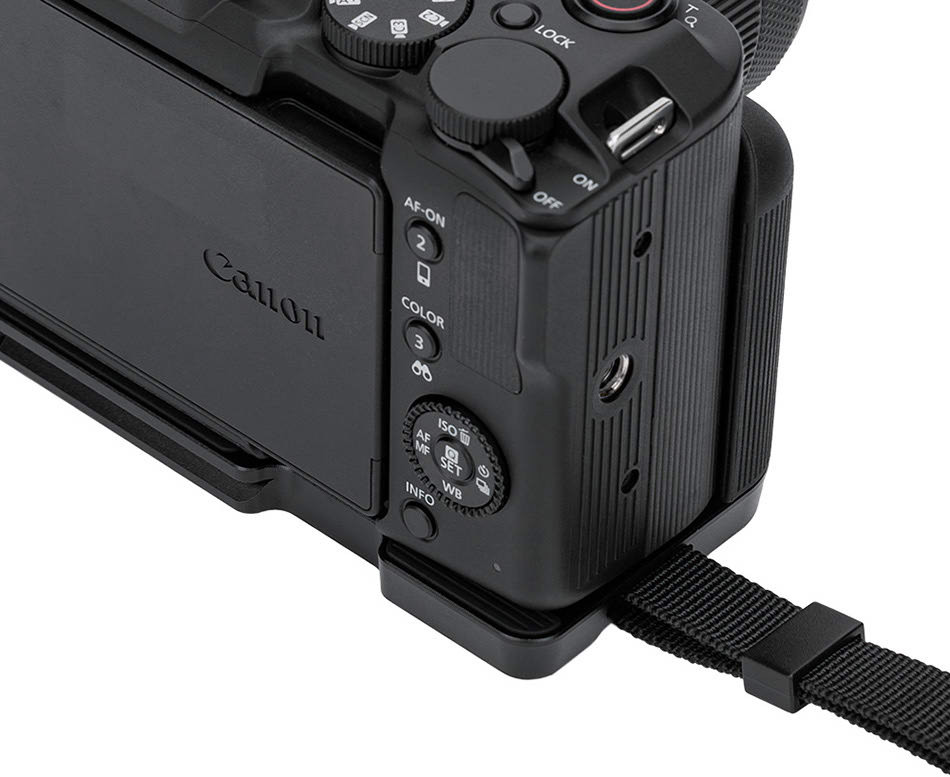 L-образная рукоятка для Canon EOS R50 V (чёрный цвет)