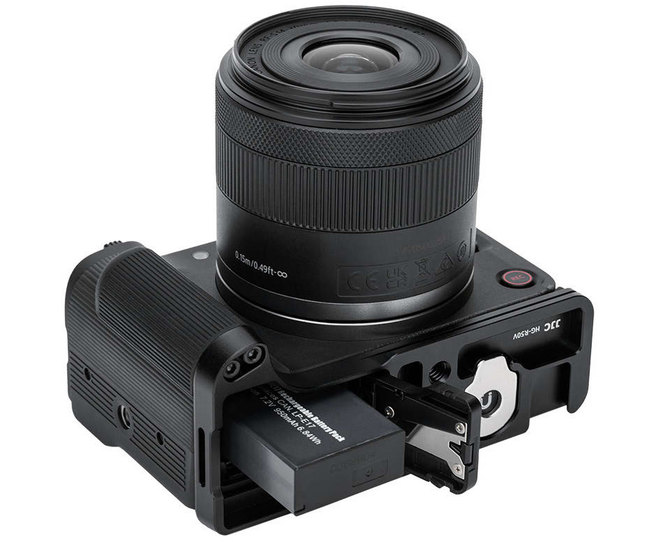 L-образная рукоятка для Canon EOS R50 V (чёрный цвет)