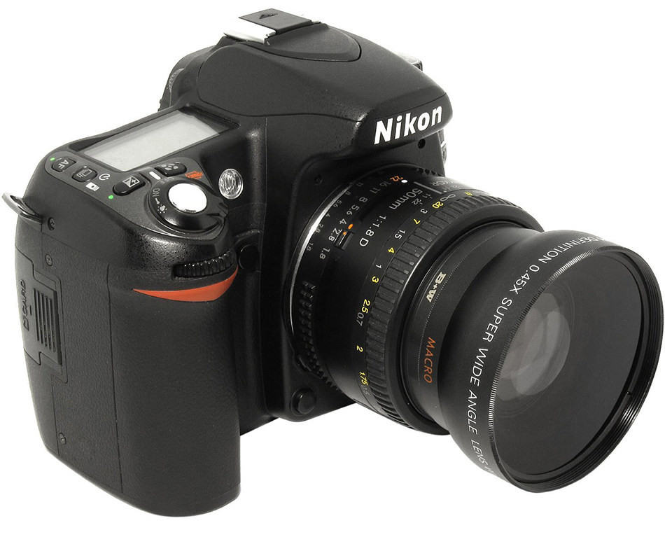 Широкоугольный конвертер 72 мм 0.45X с макро