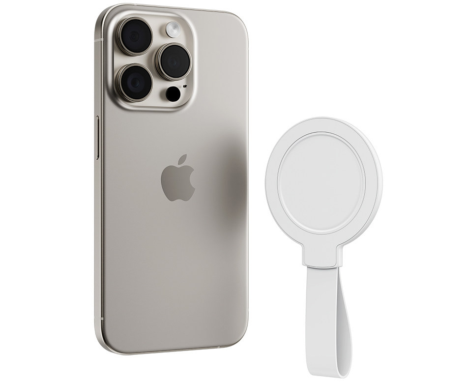 MagSafe зеркало для макияжа с ухватом на смартфон