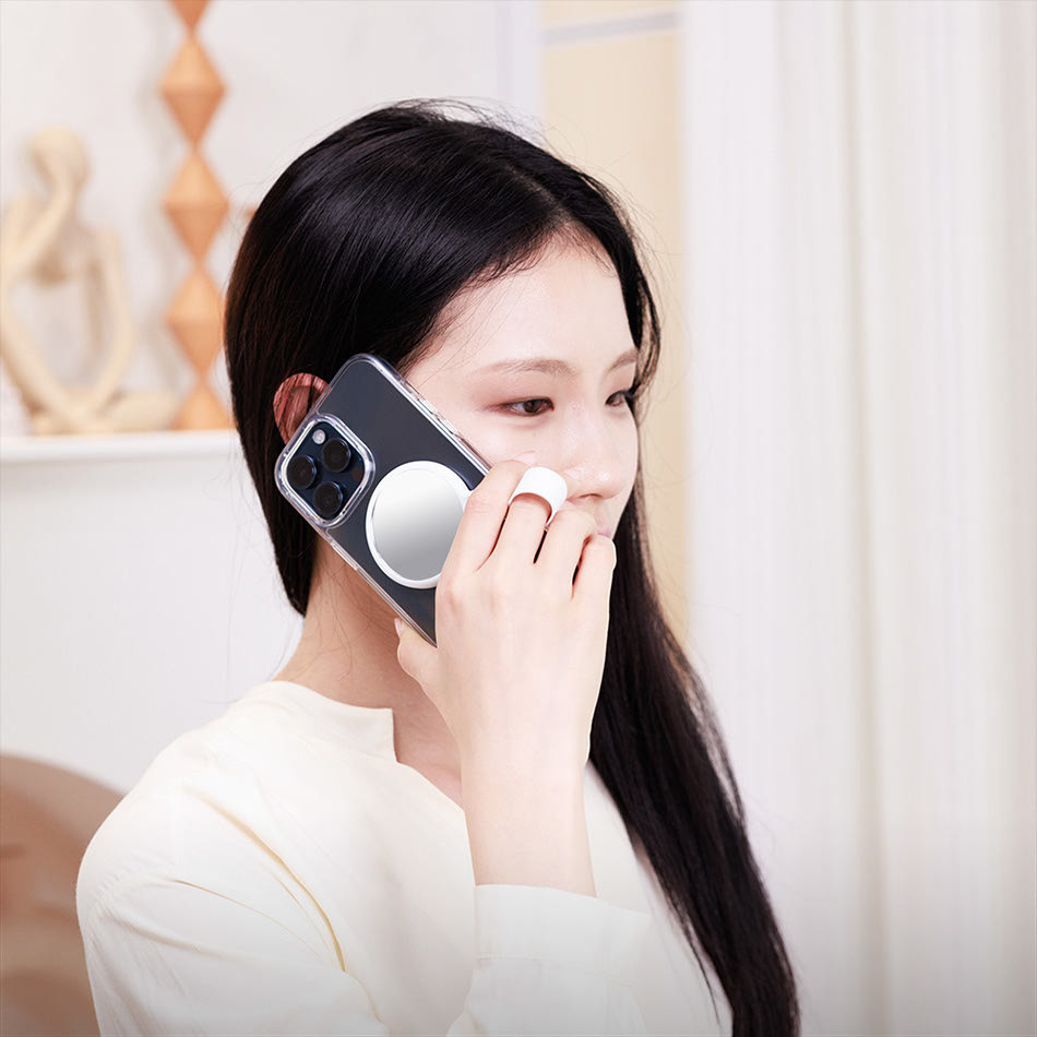 MagSafe зеркало для макияжа с ухватом на смартфон