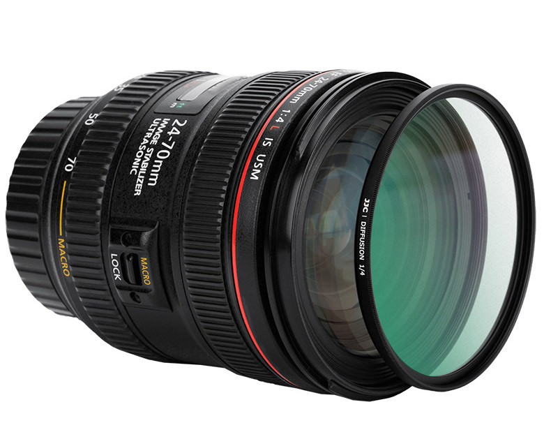 Диффузионный светофильтр 67 мм JJC White Diffusion 1/4 Ultra Slim