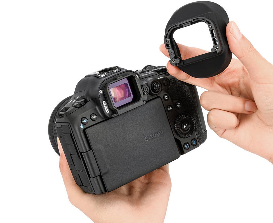 Наглазник круглый для Canon EOS R5 Mark II удлинённый