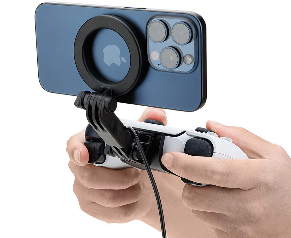 MagSafe крепление-трансформер для контроллера Playstation 5 и смартфона