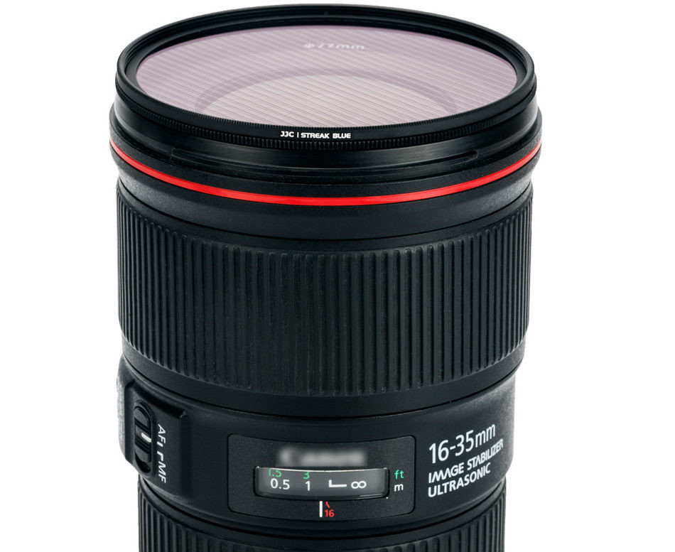 Полосовой светофильтр 72 мм JJC Blue Streak Ultra Slim