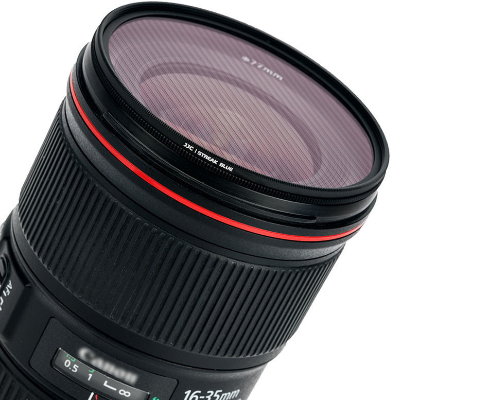Полосовой светофильтр 72 мм JJC Blue Streak Ultra Slim