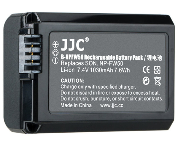 Аккумулятор JJC для фотокамер Sony NP-FW50