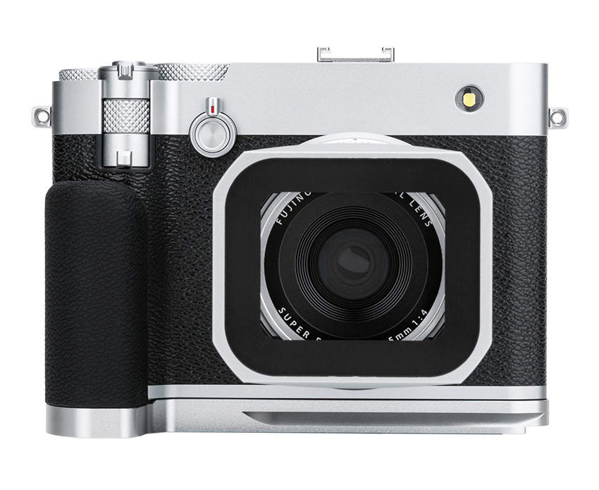 L-образная рукоятка для Fujifilm GFX100RF (серебристый цвет)