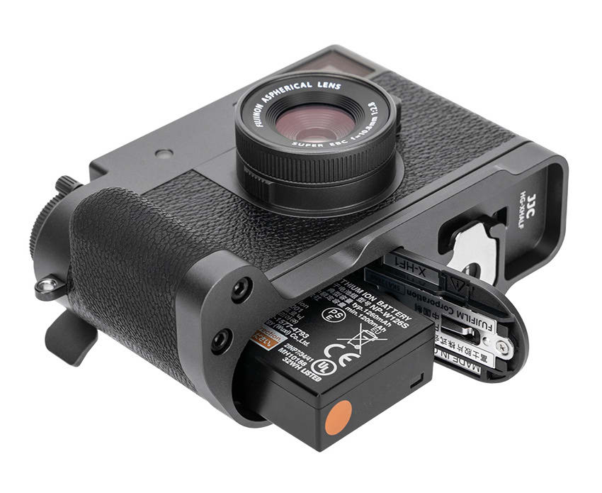 L-образная рукоятка для Fujifilm X Half (тёмно-серая)