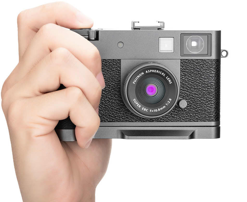 L-образная рукоятка для Fujifilm X Half (тёмно-серая)