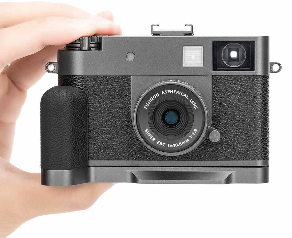 L-образная рукоятка для Fujifilm X Half (тёмно-серая)