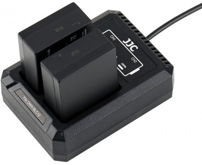 Зарядное устройство на два аккумулятора Panasonic DMW-BLC12 / Leica BP-DC12 / Sigma BP-51