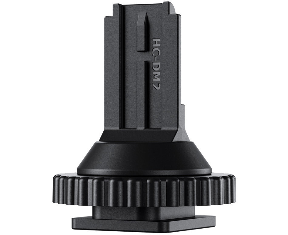 Адаптер для установки ресивера DJI Mic 2 в горячий башмак камеры и штативы 1/4-20