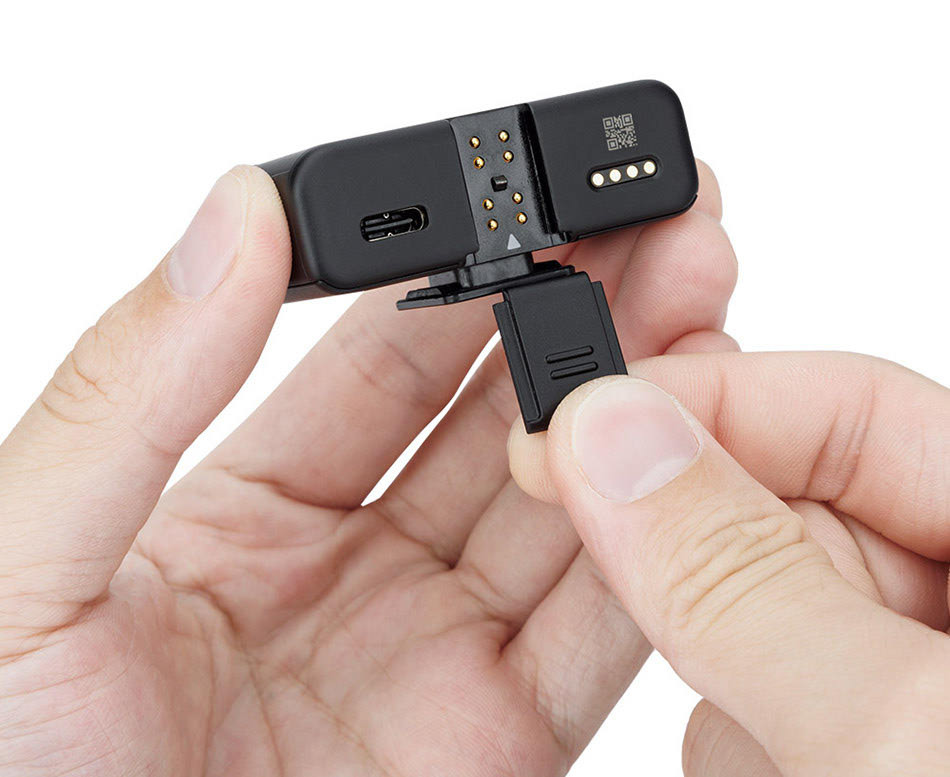 Адаптер для установки ресивера DJI Mic 2 в горячий башмак камеры и штативы 1/4-20