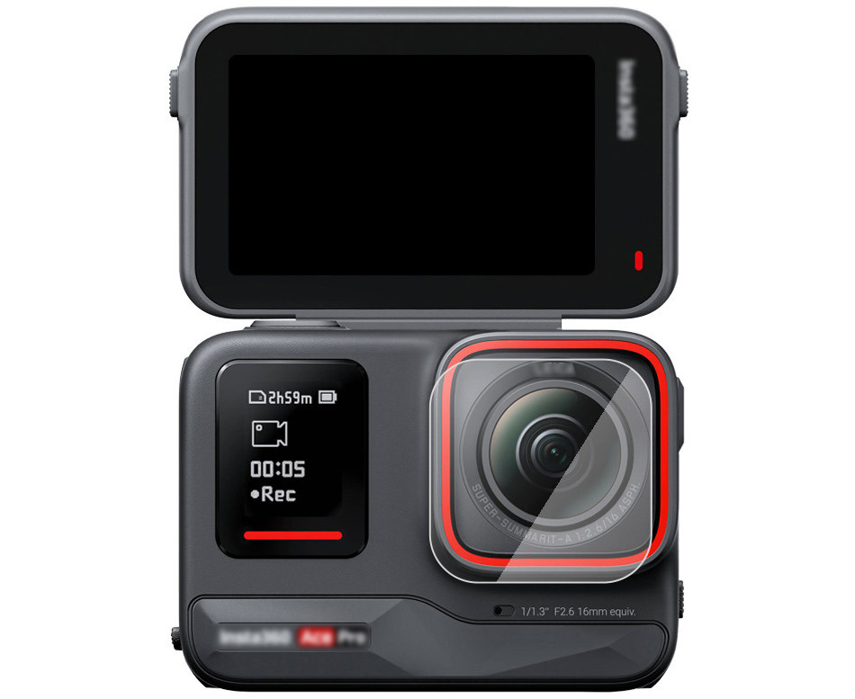 Защитное стекло для Insta360 Ace Pro (на объектив)