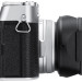 Квадратная бленда для Fujifilm X100VI / X100V / X100F с адаптером на 49 мм (чёрная)