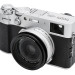 Квадратная бленда для Fujifilm X100VI / X100V / X100F с адаптером на 49 мм (чёрная)