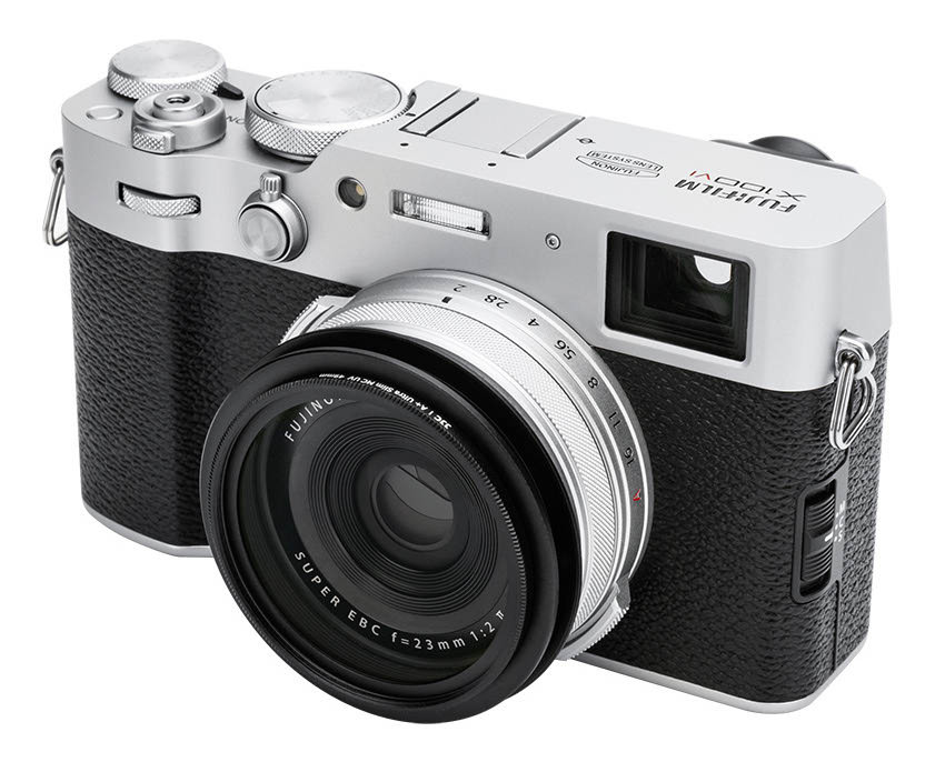 Квадратная бленда для Fujifilm X100VI / X100V / X100F с адаптером на 49 мм (чёрная)