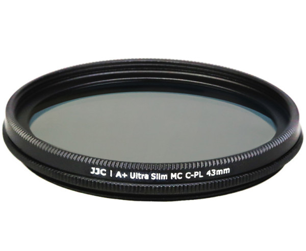 Поляризационный светофильтр 43 мм JJC Ultra Slim CPL