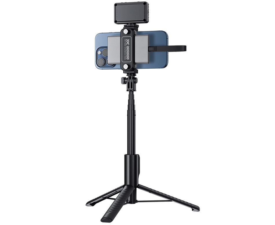 Зажим для смартфона и SSD накопителя в штатив, холодный башмак и в крепление для экшн камер