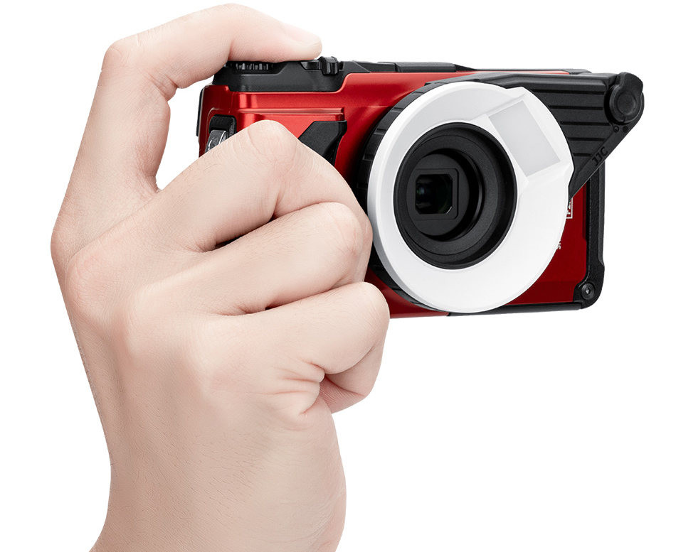 Рассеиватель для макросъёмки на Olympus Tough TG-7 / TG-6 / TG-5 / TG-4 / TG-3 / TG-2 / TG-1 (FD-1)