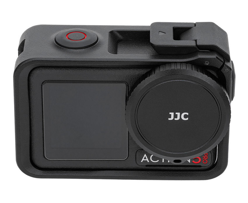 Металлическая защитная крышка объектива DJI Osmo Action 5 Pro / 4 / 3 с держателем