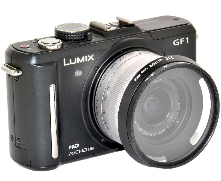 Бленда JJC LH-37EPII Black для объектива Panasonic 12-32mm и др.