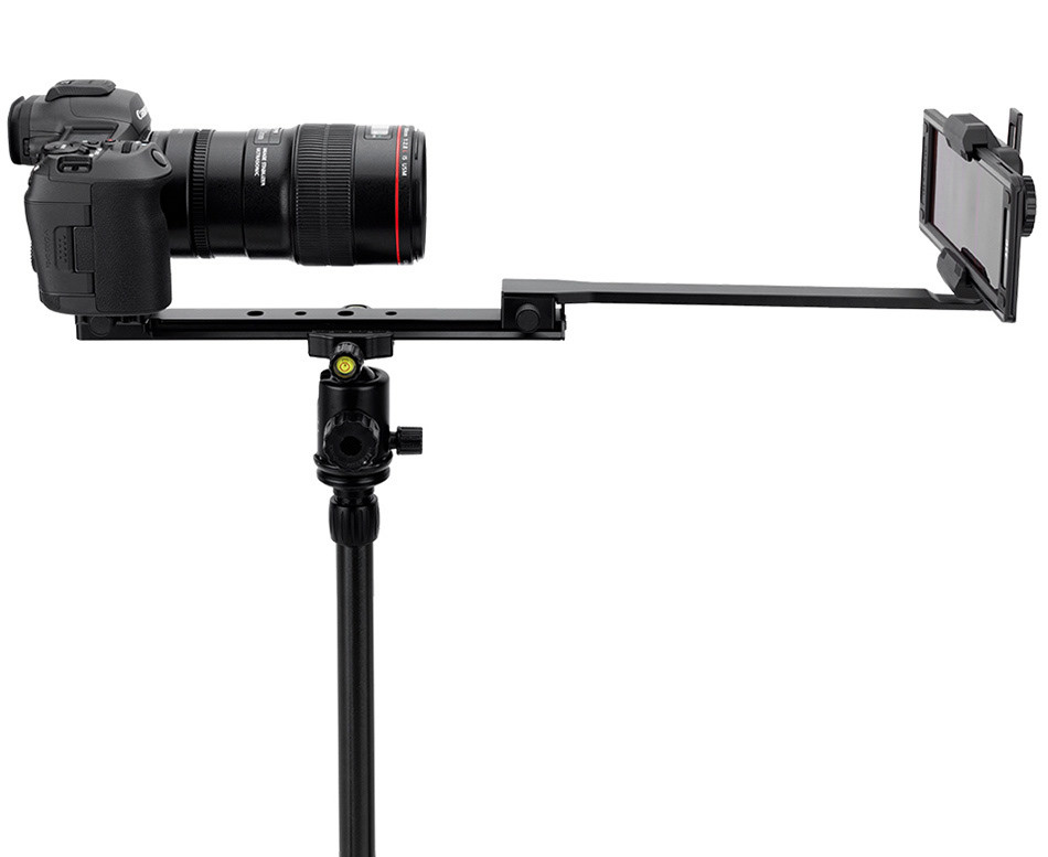 Установка для оцифровки плёнки и слайдов типа 135 и 120 на регулируемой рейке