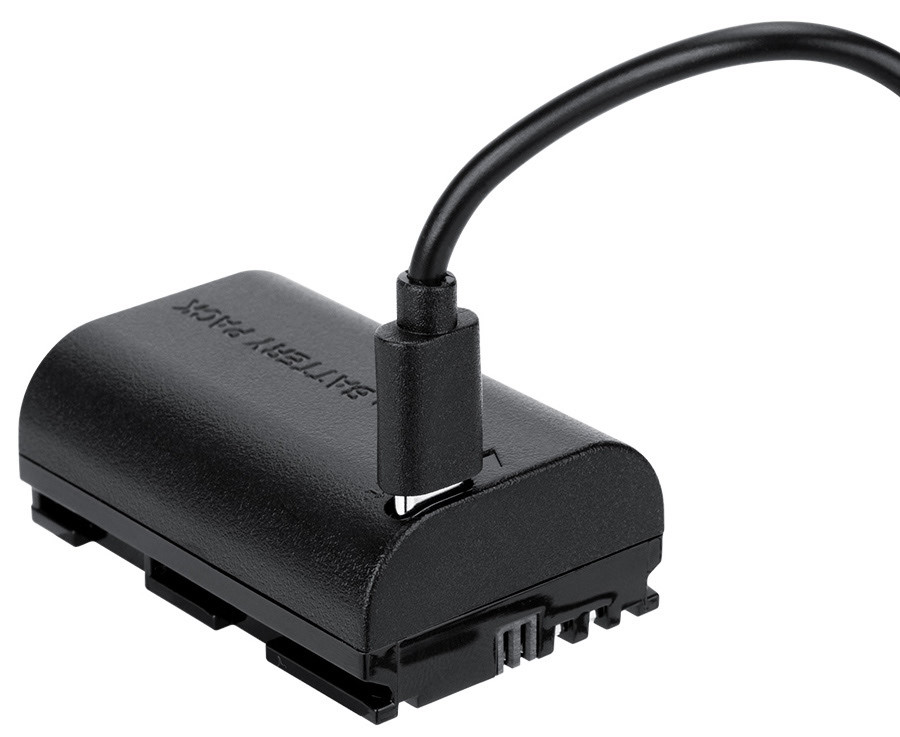 Аккумулятор JJC типа Canon LP-E6P с зарядным портом Type-C