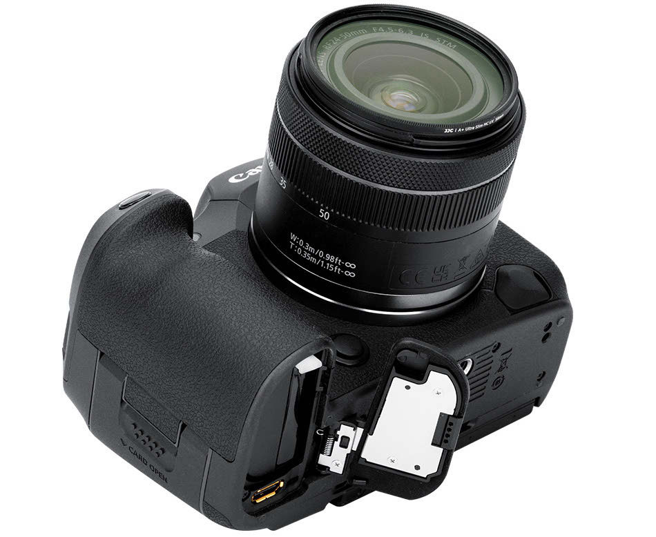 Аккумулятор JJC типа Canon LP-E6P с зарядным портом Type-C