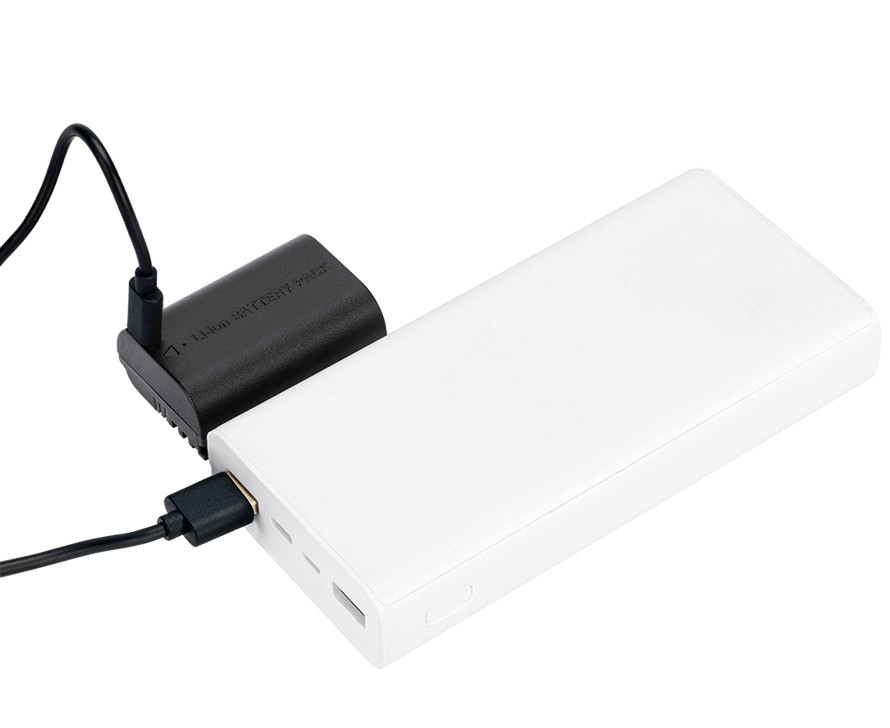 Аккумулятор JJC типа Canon LP-E6P с зарядным портом Type-C