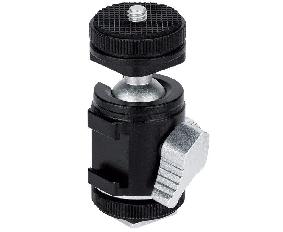 Шаровая головка с креплением в холодный башмак и 1/4-20 (нагрузка до 3.5 кг)