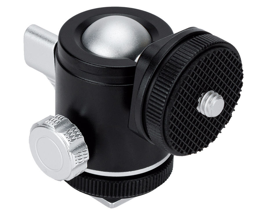 Шаровая головка с креплением в холодный башмак и 1/4-20 (нагрузка до 3.5 кг)