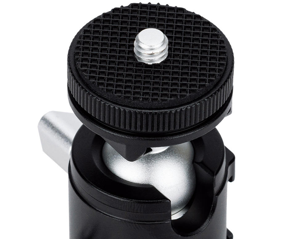 Шаровая головка с креплением в холодный башмак и 1/4-20 (нагрузка до 3.5 кг)