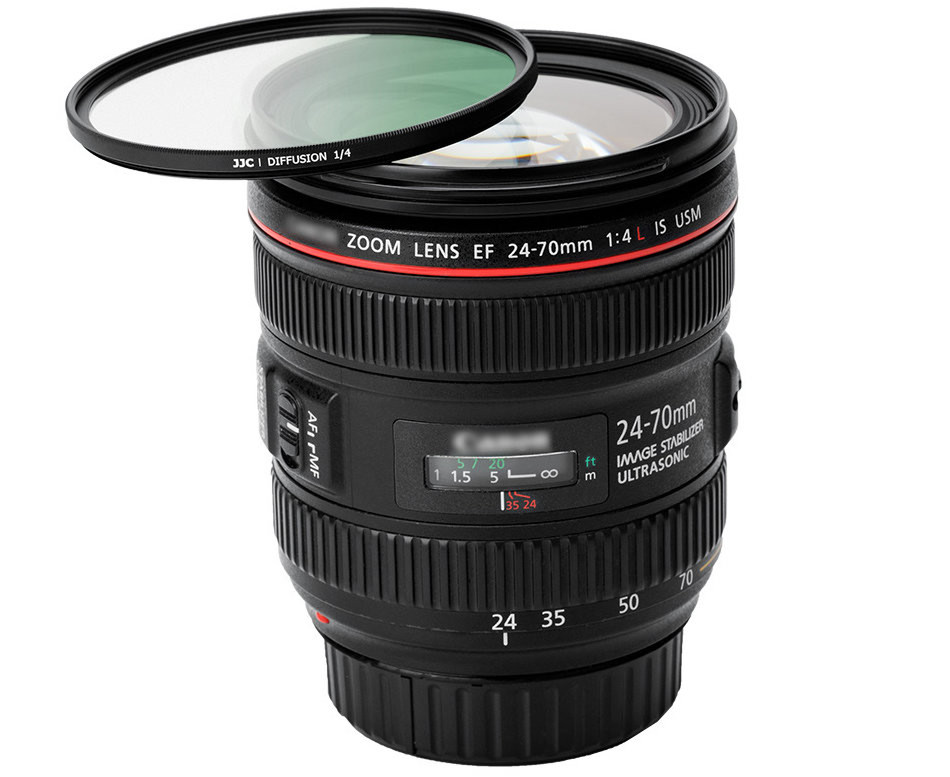 Диффузионный светофильтр 58 мм JJC White Diffusion 1/4 Ultra Slim