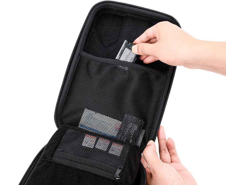 Жёсткий кофр для камеры и двух объективов