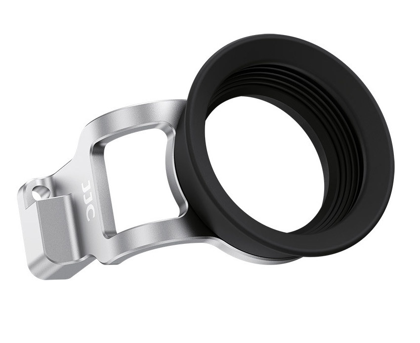 Наглазник для Fujifilm GFX 100RF удлинённый (серебристый)