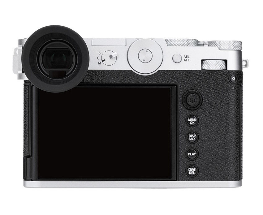 Наглазник для Fujifilm GFX 100RF удлинённый (серебристый)