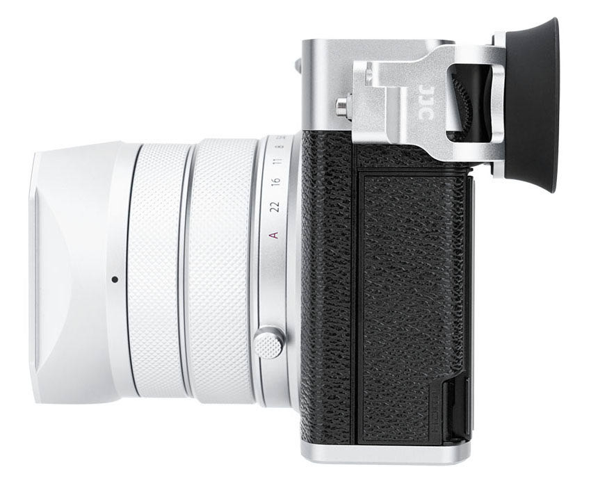 Наглазник для Fujifilm GFX 100RF удлинённый (серебристый)