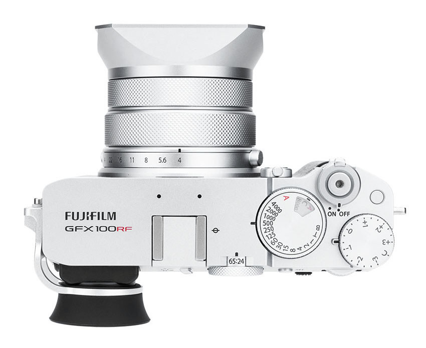 Наглазник для Fujifilm GFX 100RF удлинённый (серебристый)