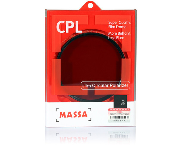 Поляризационный светофильтр 46 мм MASSA Slim CPL