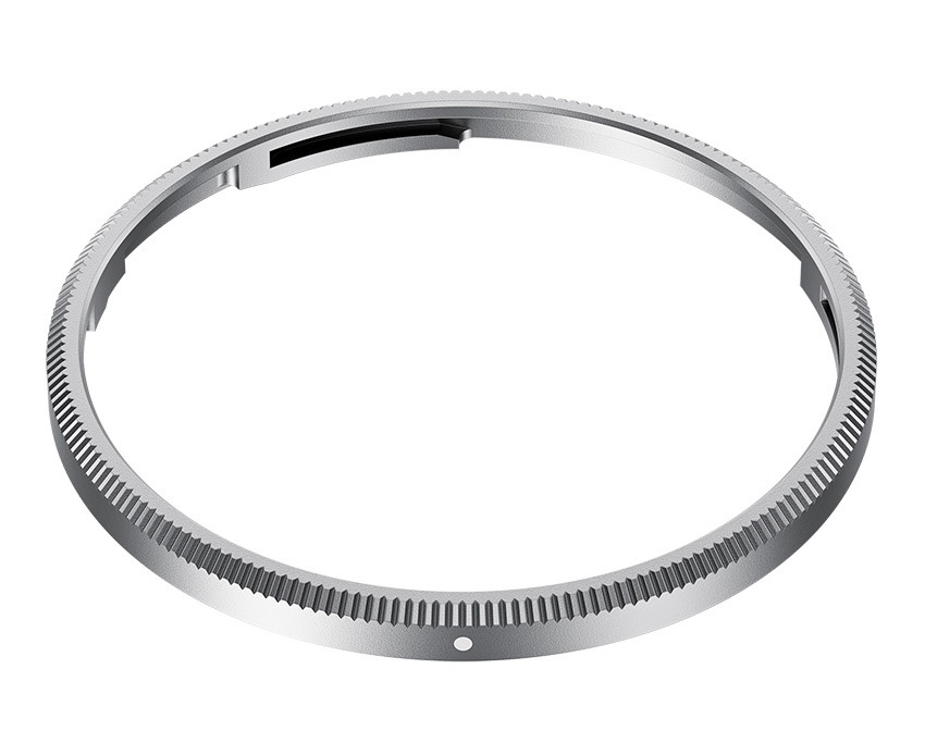 Декоративное кольцо для Ricoh GR IIIx (серебристое)